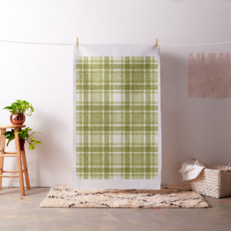 Jordnära Plaid | Salvia & Kräm Tyg