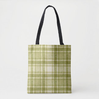 Jordnära Plaid | Salvia & Kräm Tygkasse