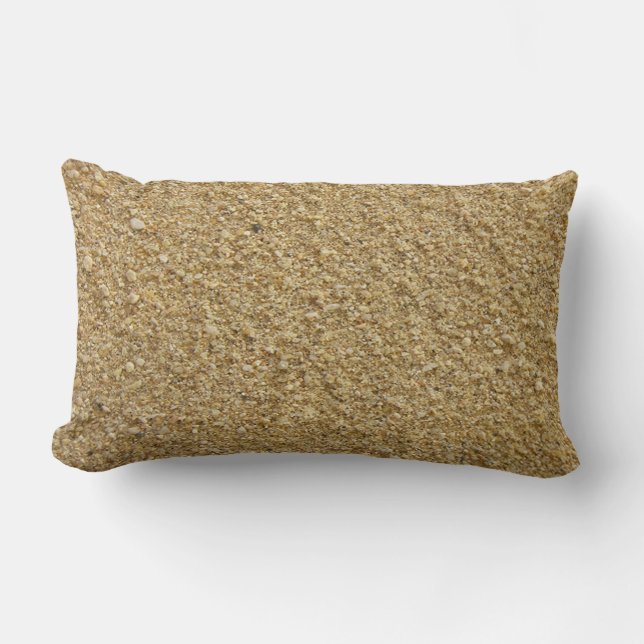 Jordnära textur lumbarkudde (Framsida)