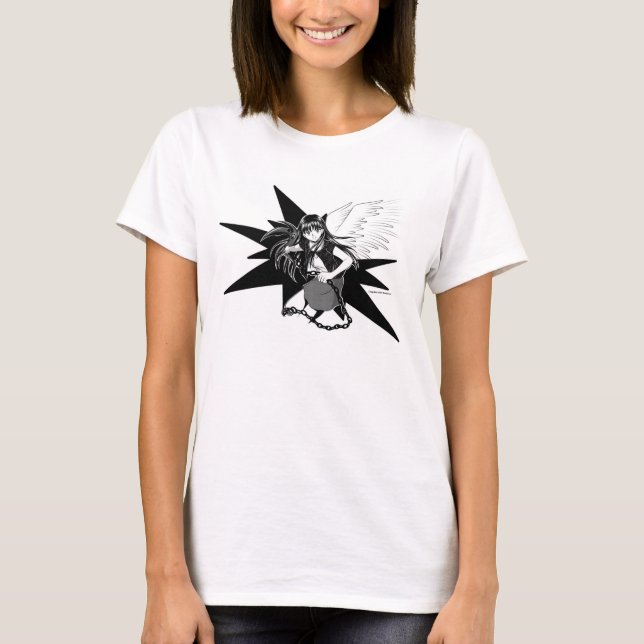 Jordning ängel: Gloria baby - docka T Shirt (Framsida)