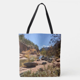 Jordning i Sedona Tranquility Scenisk Toteväska Tygkasse