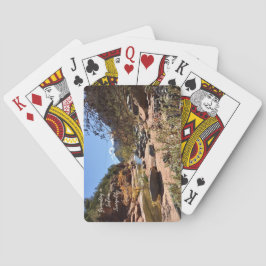 Jordning i Sedonas stillhet, natursköna Arizona Casinokort