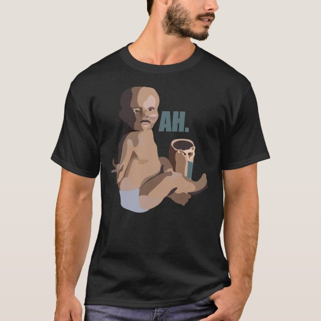 Jordnöt Baby   T Shirt (Framsida)