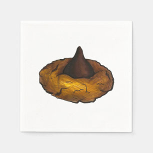Jordnöt Chocolate Cookie Foodie Napkins Pappersservett