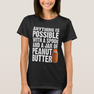 Jordnöt för kvinnor Manar Spoon Burk PB T Shirt