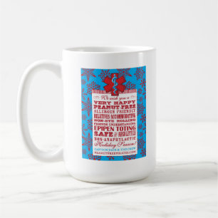 Jordnöt-Fri helgdag för lycklig! (Mugg) Kaffemugg