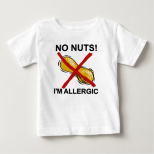 Jordnöt INGA nöt mig allergisk förmiddag Tee