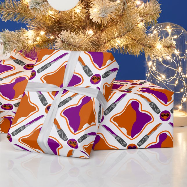 Jordnöt och druvssylt utan Mönster Presentpapper (Helgdagar)