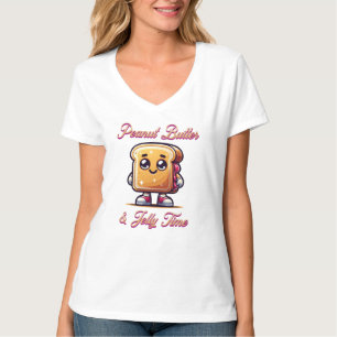 Jordnöt och gelétid t shirt