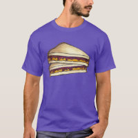 Jordnöt och vindruvssylt, sandwich PBJ T-Shirt