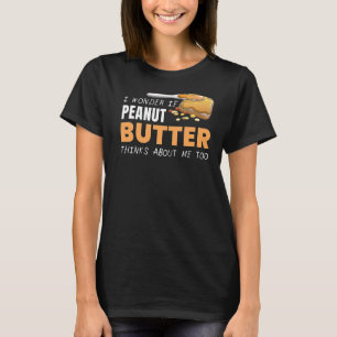 Jordnöt tänker på mig Jelly Food Graphic T Shirt