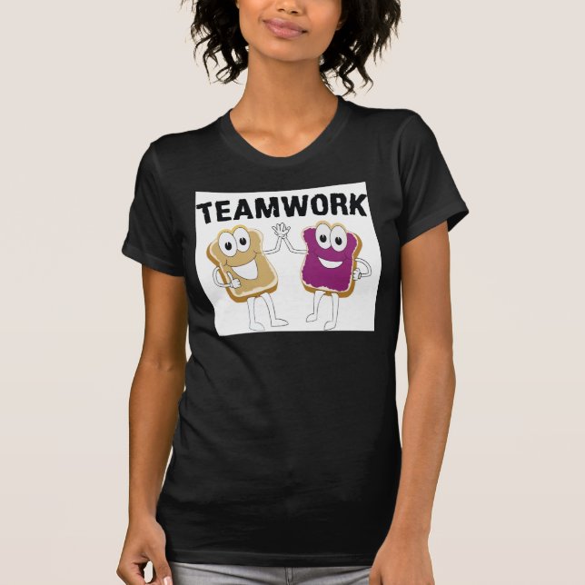 Jordnötsmör & gelé tee (Framsida)