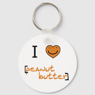 Jordnötsmör Keychain Nyckelring