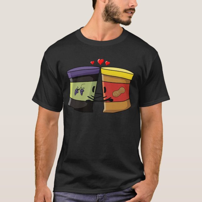 Jordnötsmör och gelé t shirt (Framsida)