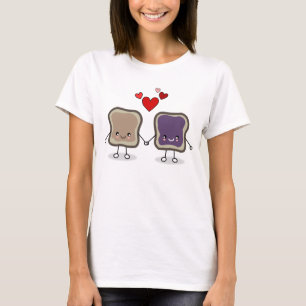 Jordnötsmör och gelé t-shirt