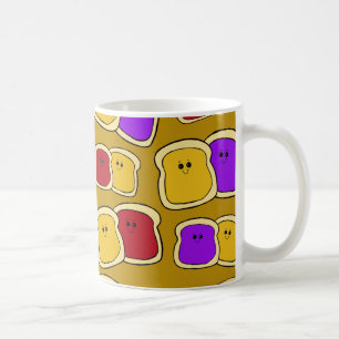 Jordnötsmör och gelémugg - PBJ-mugg Kaffemugg