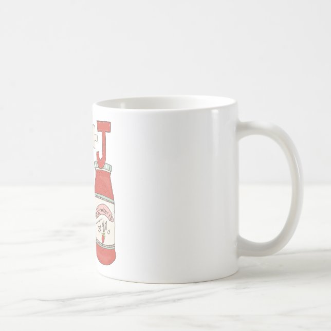 Jordnötsmör och sylt kaffemugg (Höger)