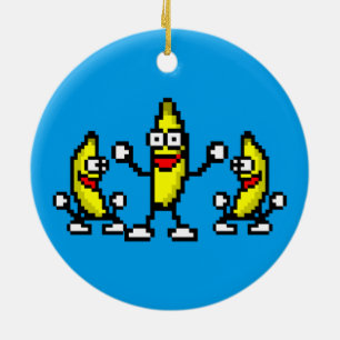 Jordnötsmörgelé Time Julgransprydnad Keramik