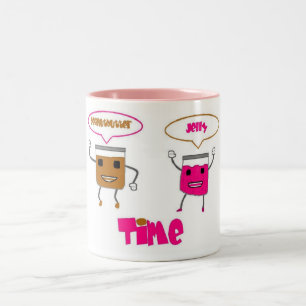 Jordnötsmörgelé TIME Två-Tonad Mugg