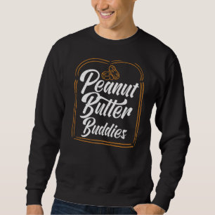 Jordnötssmör Buddies peanut Butter Lång Ärmad Tröja
