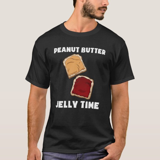 Jordnötssmör, gelétid t shirt (Framsida)