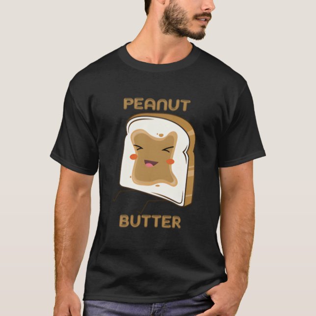Jordnötssmör Och Gelé T Shirt (Framsida)