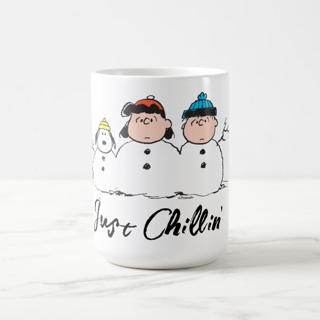 Jordnötter | 3 Person Snögubbe Kaffemugg (Center)