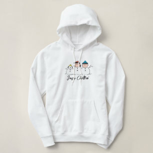 Jordnötter   3 Person Snögubbe T Shirt