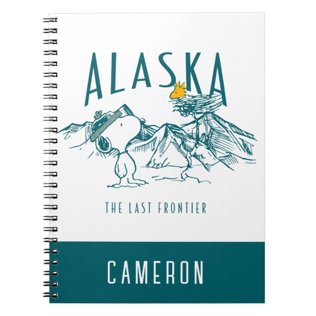 Jordnötter | Alaska den sista gränsen Anteckningsbok (Framsidan)