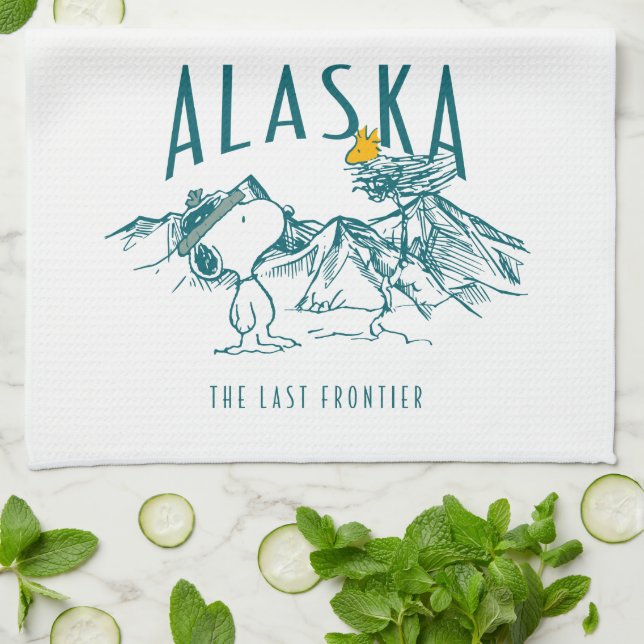 Jordnötter | Alaska den sista gränsen Kökshandduk (Vikta)