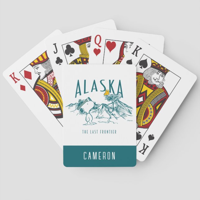 Jordnötter | Alaska, det sista gränspapperet Casinokort (Baksidan)