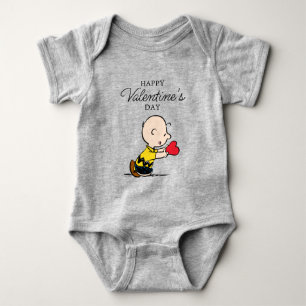 Jordnötter   Alla hjärtans dag Charlie Brown Red H T Shirt