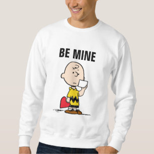 Jordnötter   Alla hjärtans dag Charlie Brown Valen Lång Ärmad Tröja