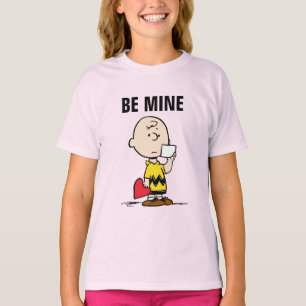 Jordnötter   Alla hjärtans dag Charlie Brown Valen T Shirt