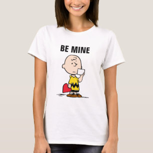 Jordnötter   Alla hjärtans dag Charlie Brown Valen T Shirt