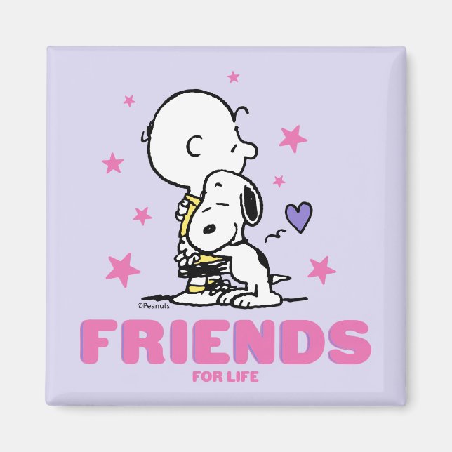 Jordnötter | Alla hjärtans dag | Friends for Life Magnet (Framsidan)