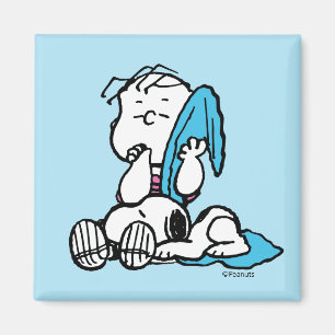 Jordnötter Alla hjärtans dag Linus & Snoopy Magnet