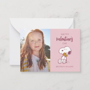 Jordnötter   Alla hjärtans dag   Snoopy Heart Hug Anteckningskort