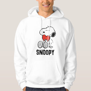 Jordnötter   Alla hjärtans dag   Snoopy Heart Hug Hoodie