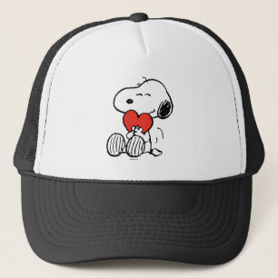 Jordnötter Alla hjärtans dag Snoopy Heart Hug Keps