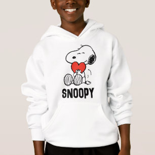 Jordnötter Alla hjärtans dag Snoopy Heart Hug T Shirt
