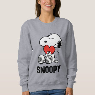 Jordnötter   Alla hjärtans dag   Snoopy Heart Hug T Shirt