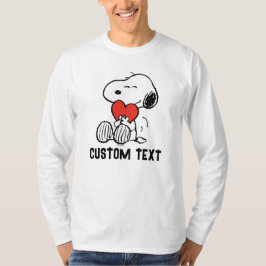 Jordnötter | Alla hjärtans dag | Snoopy hjärtekram T Shirt