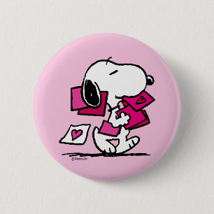 Jordnötter Alla hjärtans dag Snoopy med Valent Knapp