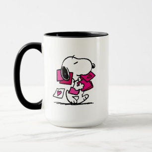 Jordnötter Alla hjärtans dag Snoopy med Valent Mugg