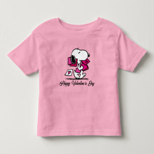 Jordnötter Alla hjärtans dag Snoopy med Valent T Shirt