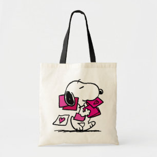 Jordnötter Alla hjärtans dag Snoopy med Valent Tygkasse