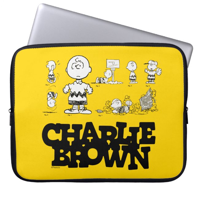 Jordnötter | Alltid Charlie Brown Laptop Fodral (Framsidan)