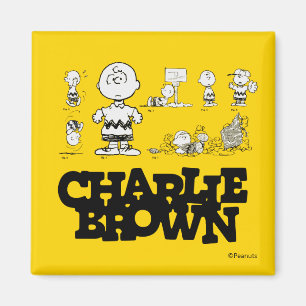Jordnötter   Alltid Charlie Brown Magnet