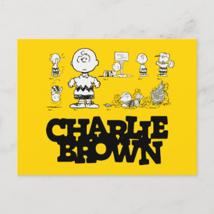 Jordnötter   Alltid Charlie Brown Vykort